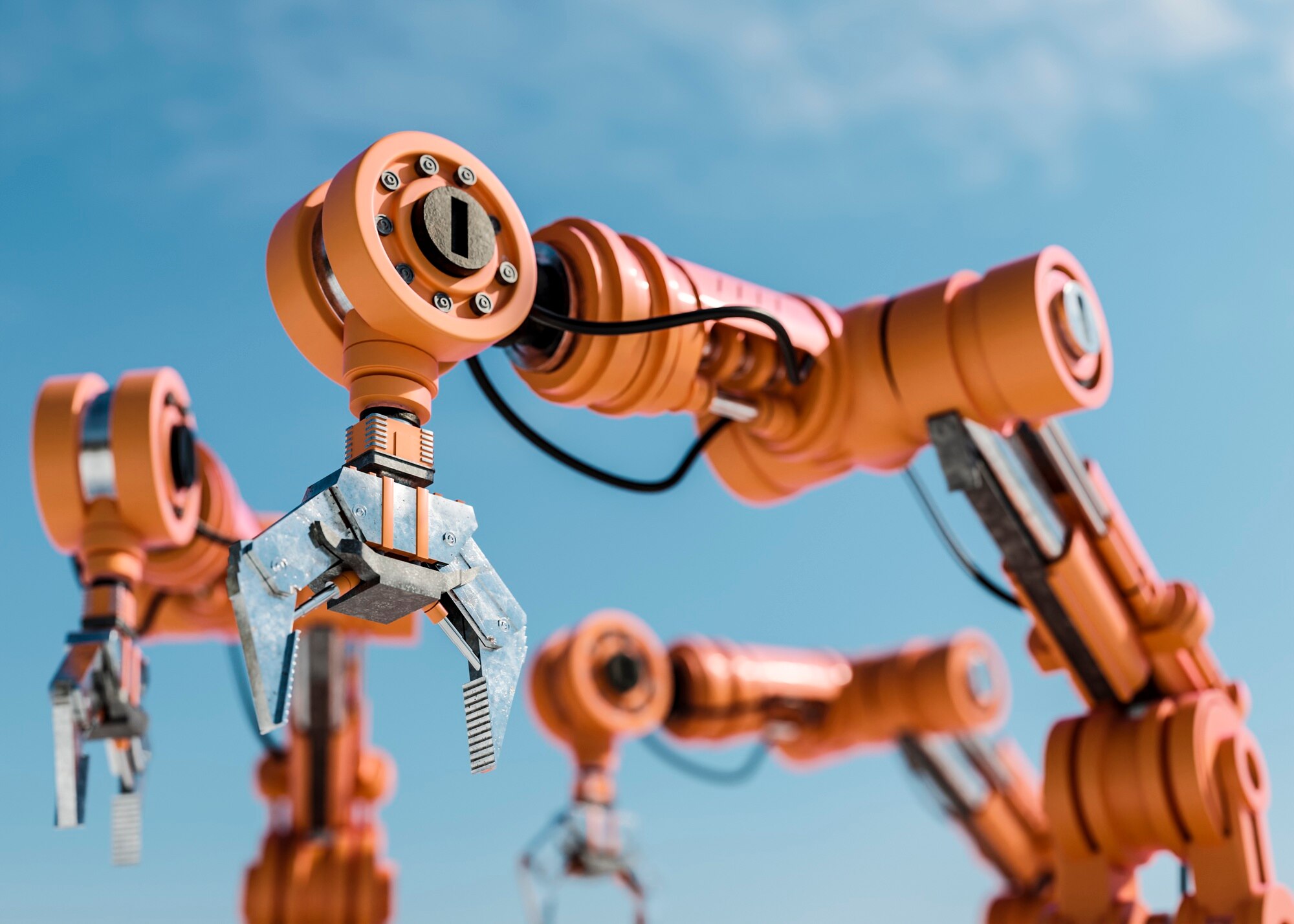 Robot industriel automatisé