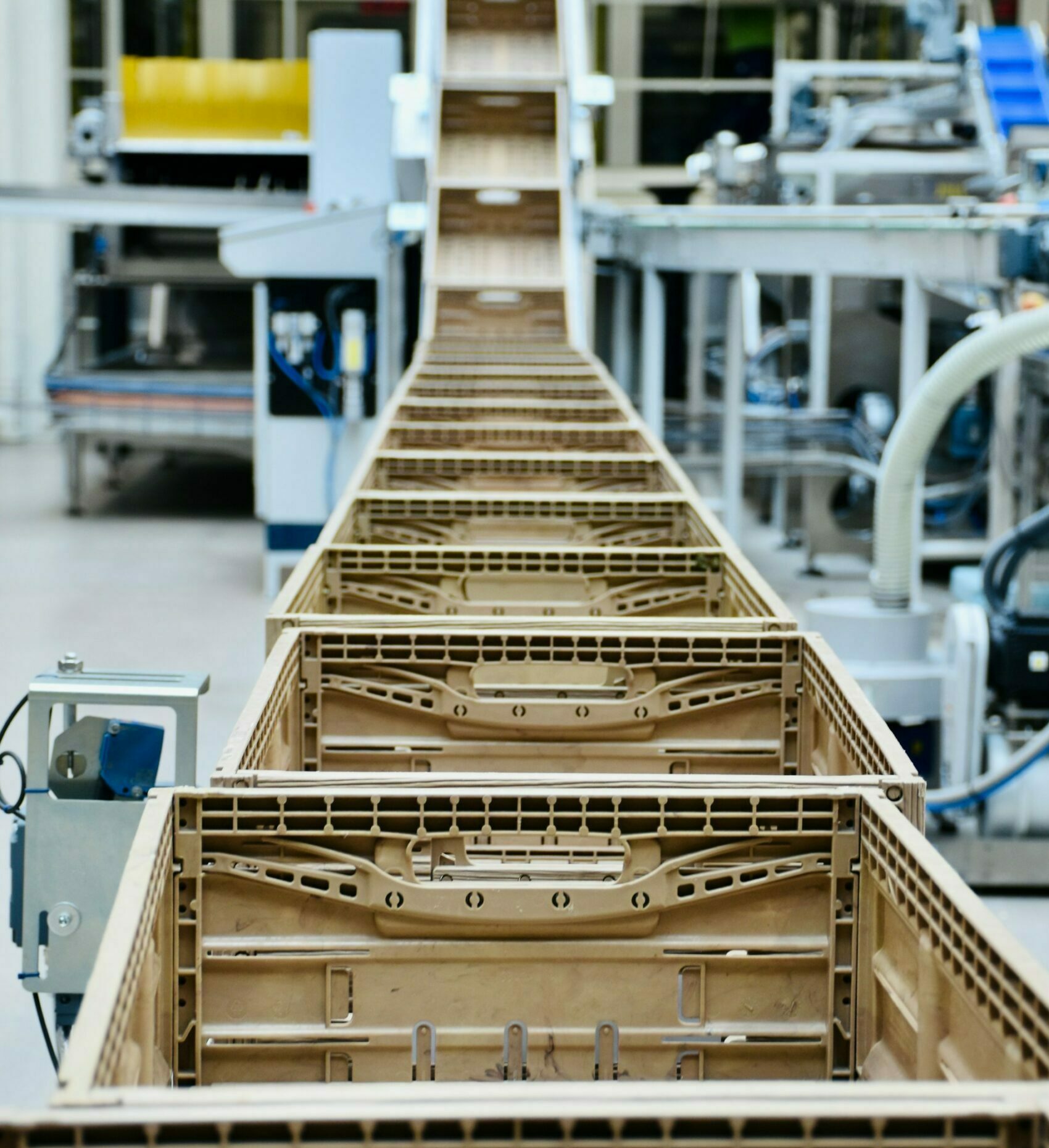 Ligne de production industrielle supervisée en temps réel